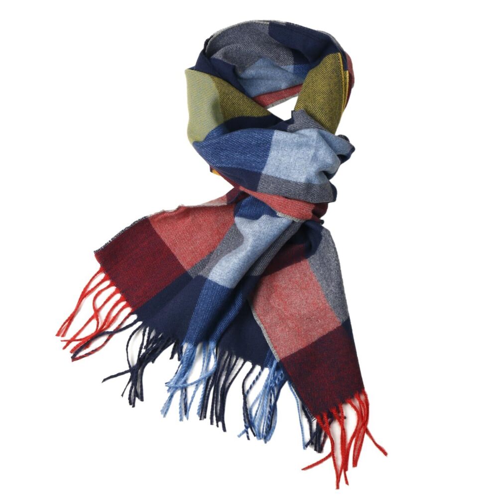 3335 Tartan Plaid Check Stewart Scottish Soft Warm Winter Cashmere Feel